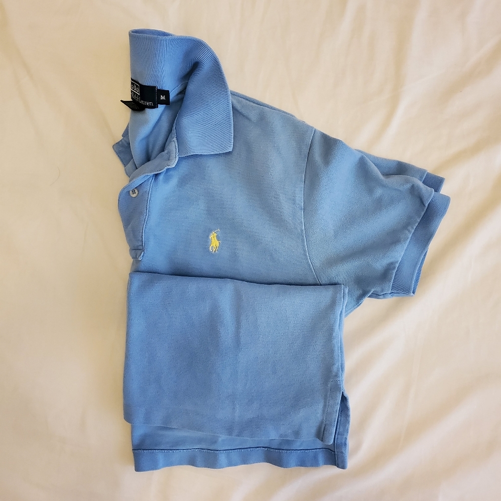 Ralph Lauren Polo Shirt Medium Baby Blue